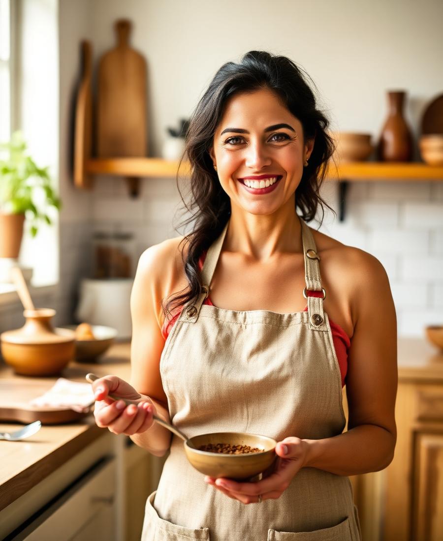 Michelle Ontiveros in her Irvine kitchen